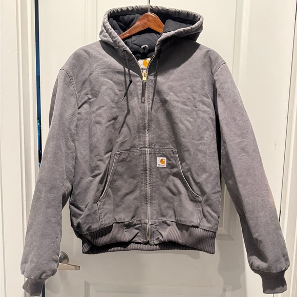 Men's Heavy Hooded Carhartt Jacket - Picture 1 of 3